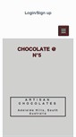 Mobile Screenshot of chocolateno5.com.au